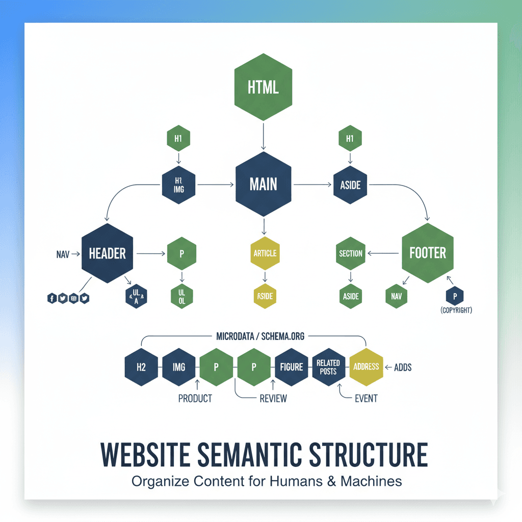 Website structure